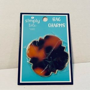 Simply‎ Southern Simply Tote Charm Tortoise Metal Charm for Bogg Tote Bag NEW